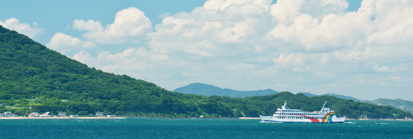 on船(on_a_ship) Wonderful Solution Consortium 国際両備フェリー×OHK×FAIRY TALE 瀬戸内海のフェリー